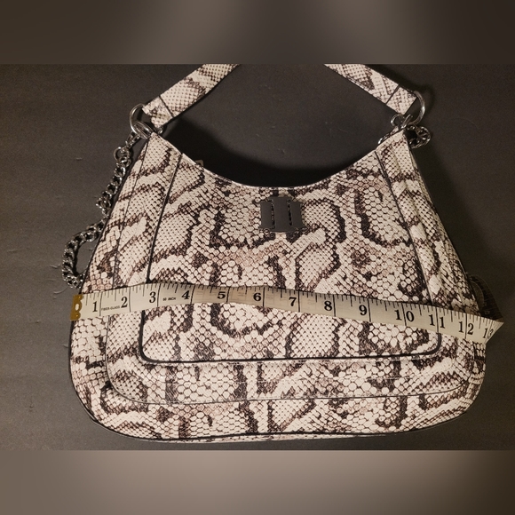 INC international concepts Vanilla Python, convertible crossbody / shoulder bag - Picture 4 of 8